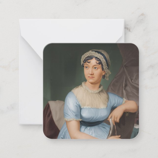 Cartes de notes de Jane Austen (Devant)