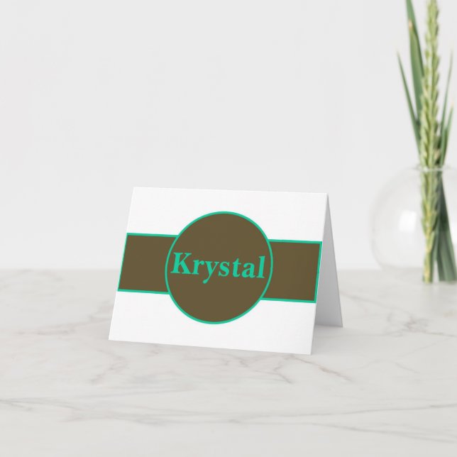 Cartes de notes de nom (Devant)