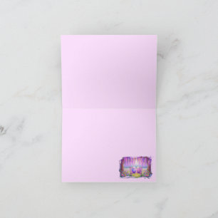 Cartes de notes de Pâques Kawaii