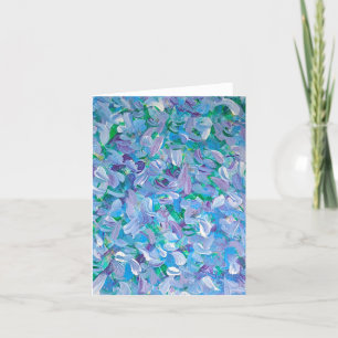Cartes de notes de passion violette