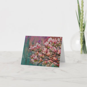 Cartes de notes de peinture Sakura Cherry Blossom