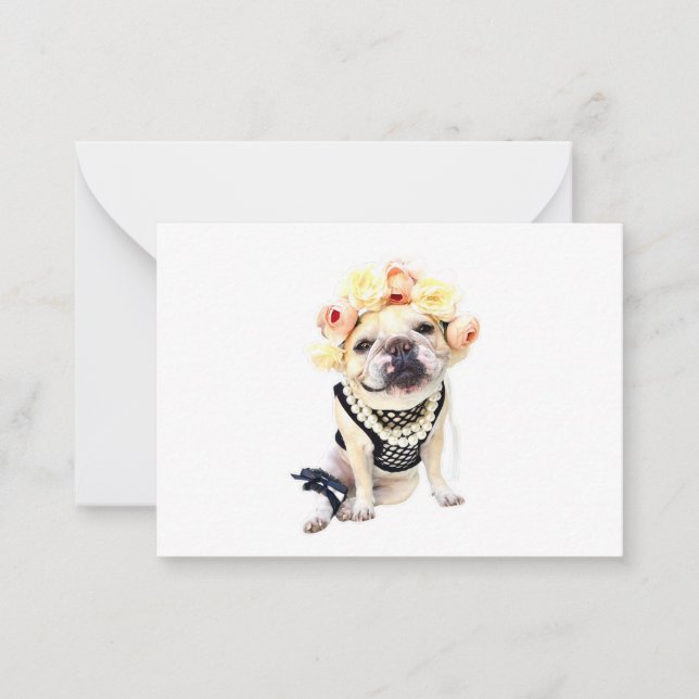 Cartes de notes Dellalafrench (Devant)