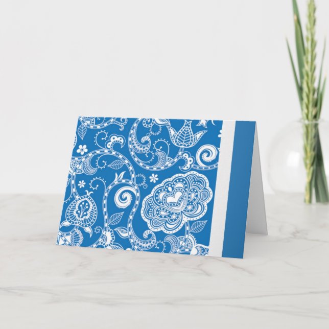 Cartes de notes du concepteur élégant (Devant)