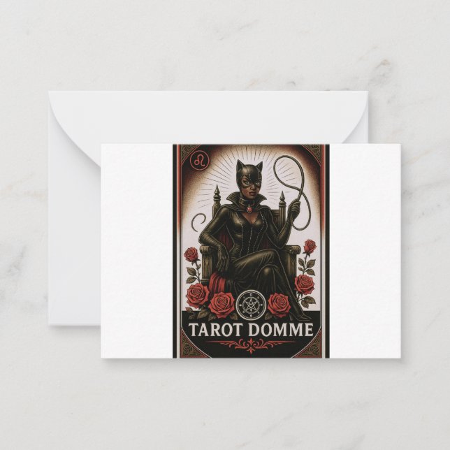 Cartes de notes du domaine de Tarot (Devant)
