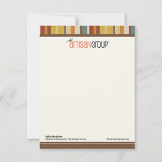 Cartes de notes du groupe artistique (Kellie)