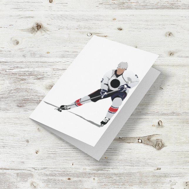 Cartes de notes du joueur de hockey sur glace (Créateur téléchargé)