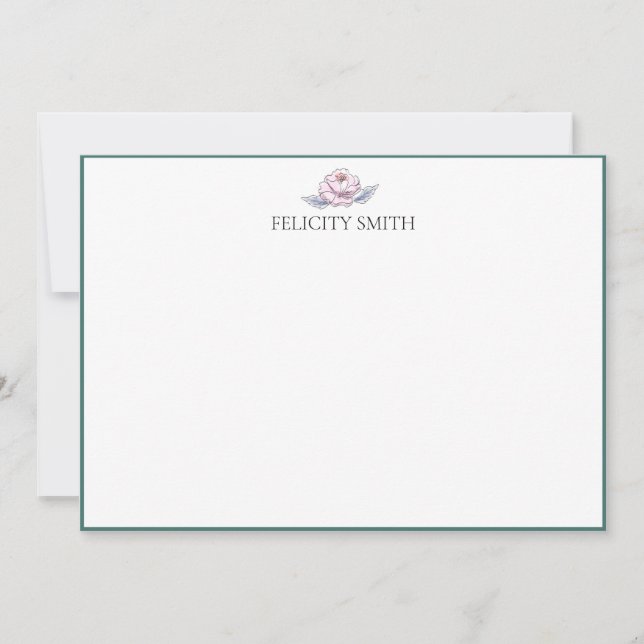 Cartes de notes Elegant Appartement Moderne Botani (Devant)