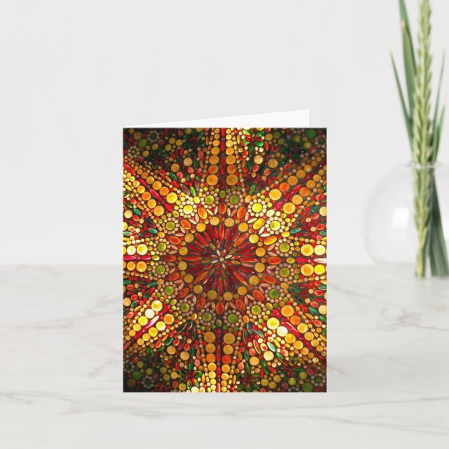 Cartes de notes en verre (Devant)