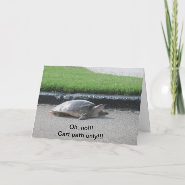Cartes de notes et Cartes de voeux pour les golfeu (Devant)
