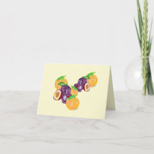 Cartes de notes : Jour de fruits