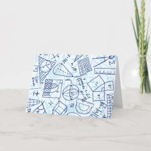 Cartes de notes mathématiques