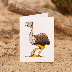 Cartes de notes Ostrich