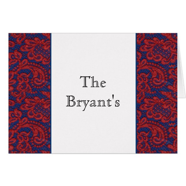 Cartes de notes personnalisées (Devant Horizontal)