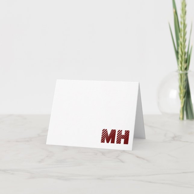 Cartes de notes personnalisées (Devant)