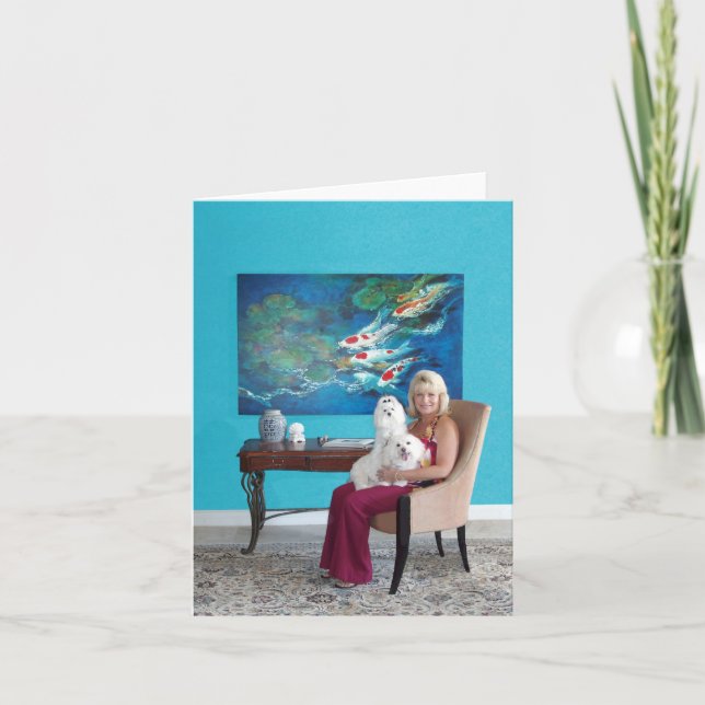 Cartes de notes personnalisées maltaises (Devant)