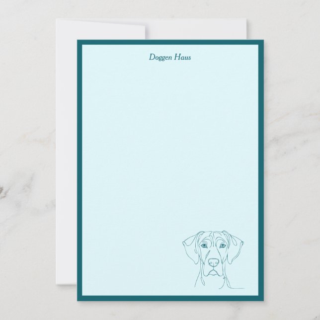 Cartes de notes personnalisées minimalistes – Gran (Devant)