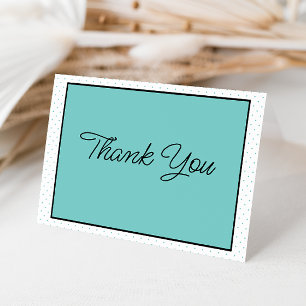 Cartes de notes personnalisées Points Tiffany