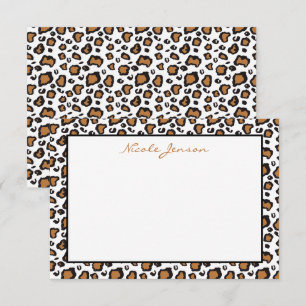 Cartes de notes personnalisées pour Empreinte de l