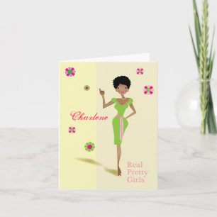 Cartes de notes personnalisées pour la fille soror