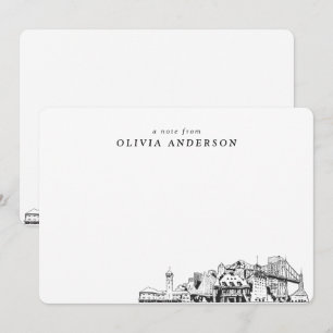 Cartes de notes personnalisées pour Portland Skyli