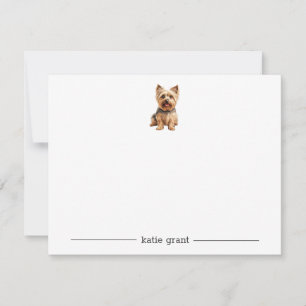 Cartes de notes personnalisées Silky Terrier