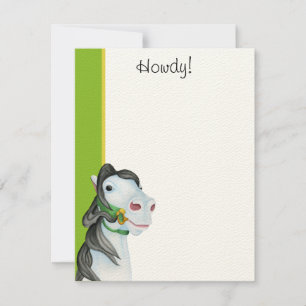 Cartes de notes plates Dazzle Howdy