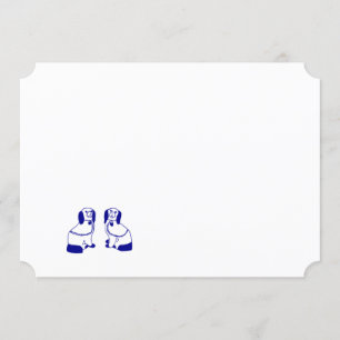 Cartes de notes pour les chiens de la Marine Staff