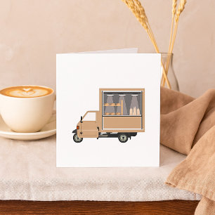 Cartes de notes pour véhicule de fourgonnette mobi