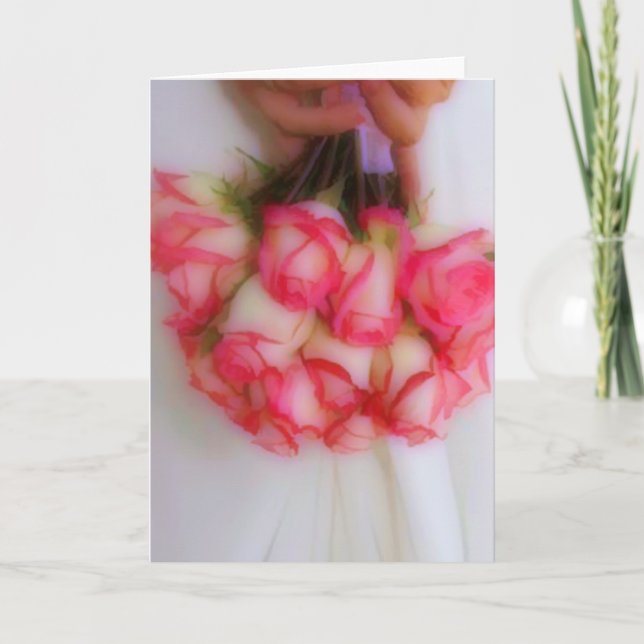 Cartes de notes rose (Devant)