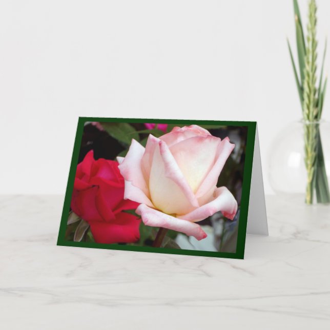 Cartes de notes Roses Roses Rouges (Devant)
