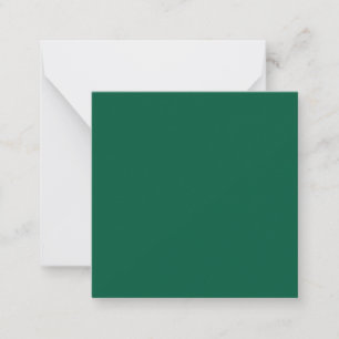 Cartes de notes vert foncé riche