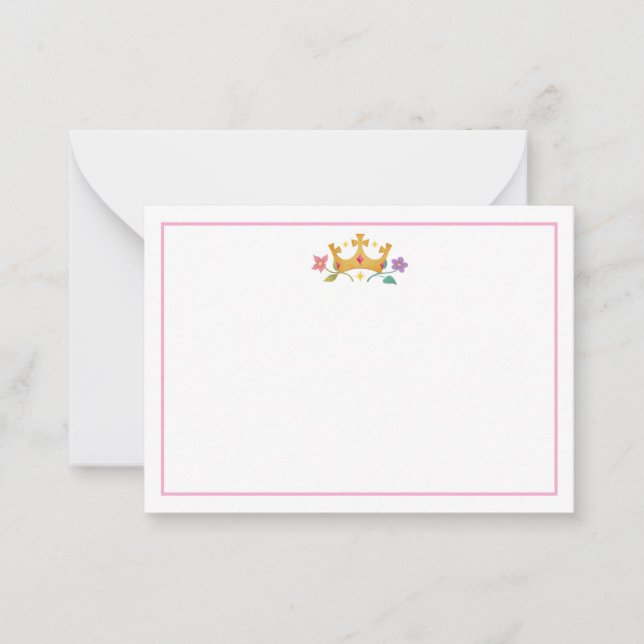 Cartes de notes vierges Princesses du Ciel™ (Devant)
