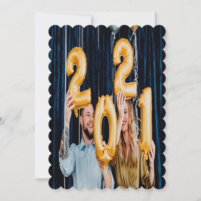 Cartes de Nouvel An, 2021, (Devant)