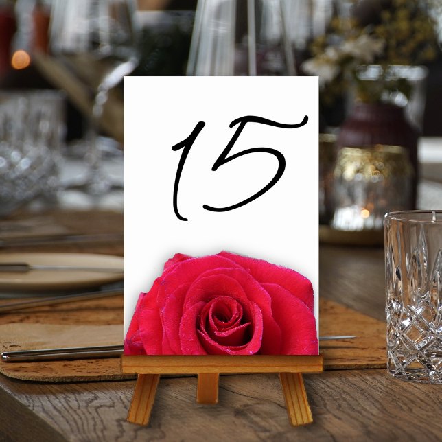 Cartes de numéro de table verticales pour mariage  (Créateur téléchargé)