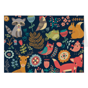 Cartes de papeterie Forest Friends