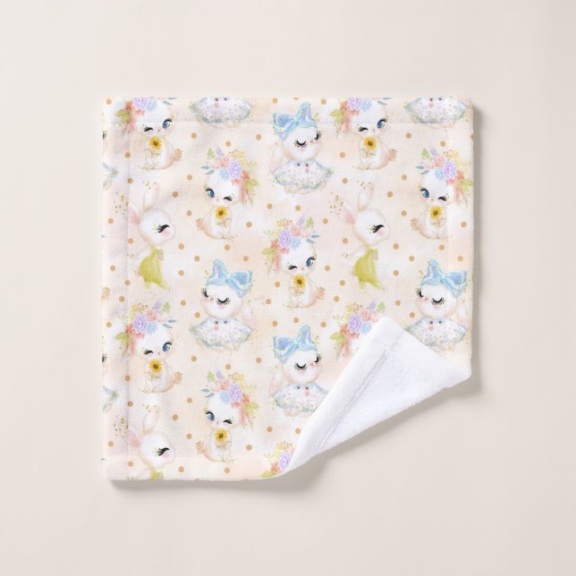 Cartes de Pâques (Gant de toilette)