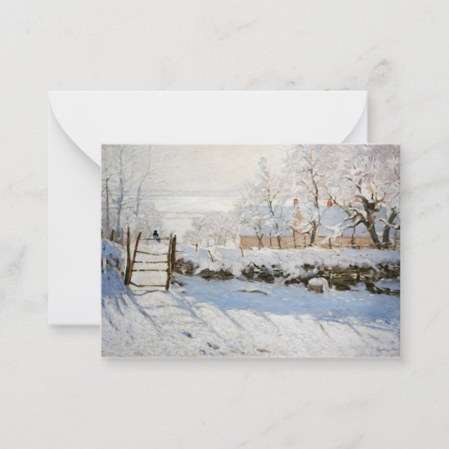 Cartes de peinture de Claude Monet représentant de (Devant)