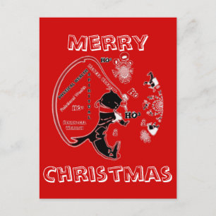 Cartes de personnaliser de Joyeux Noël de HoHoHo