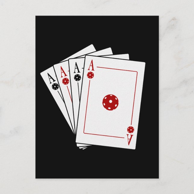 Cartes de Pickleball pour joueurs de Pickleball (Devant)