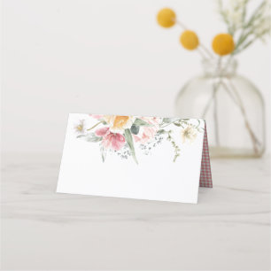 Cartes de Place Florales Tulip Spring