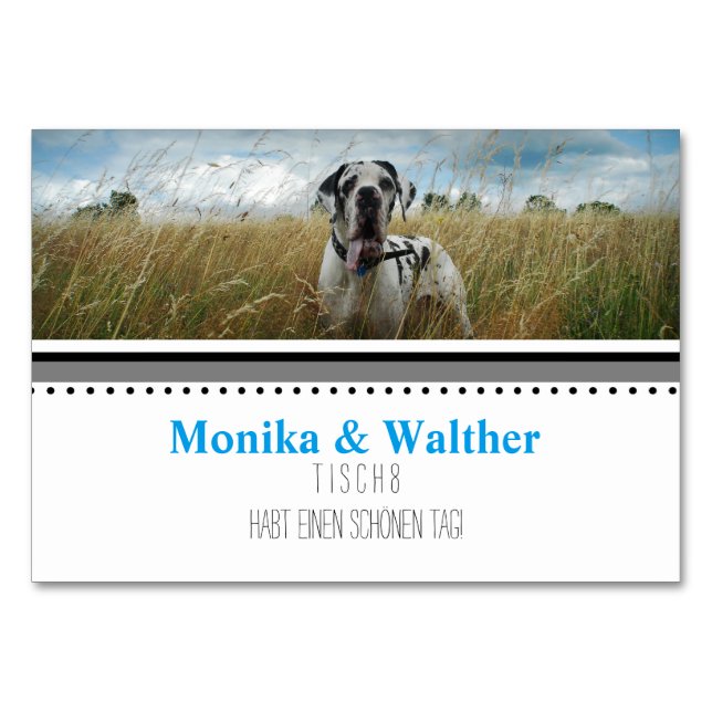 Cartes de place photo (Devant)