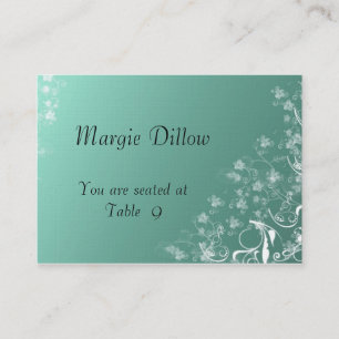 Cartes de place pour Modèle Mariage