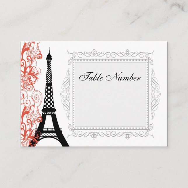 Cartes de Place Tour Eiffel vintage (Devant)