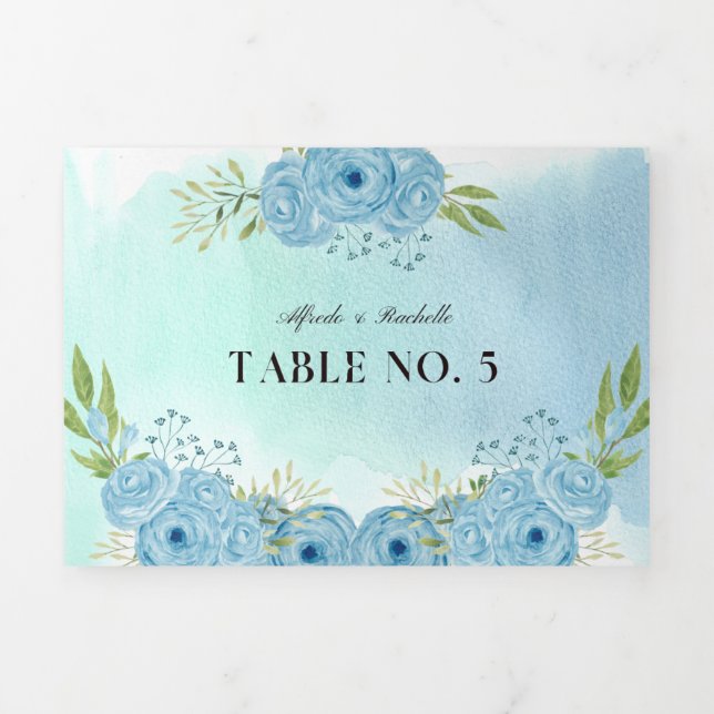 Cartes de placement de mariage élégantes et person (Page de couverture)