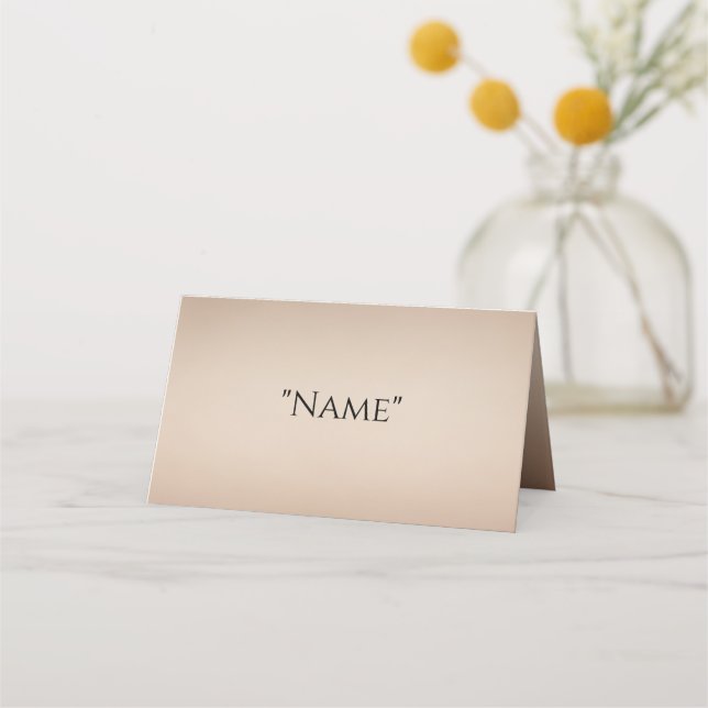 Cartes de placement de mariage modernes (Devant)