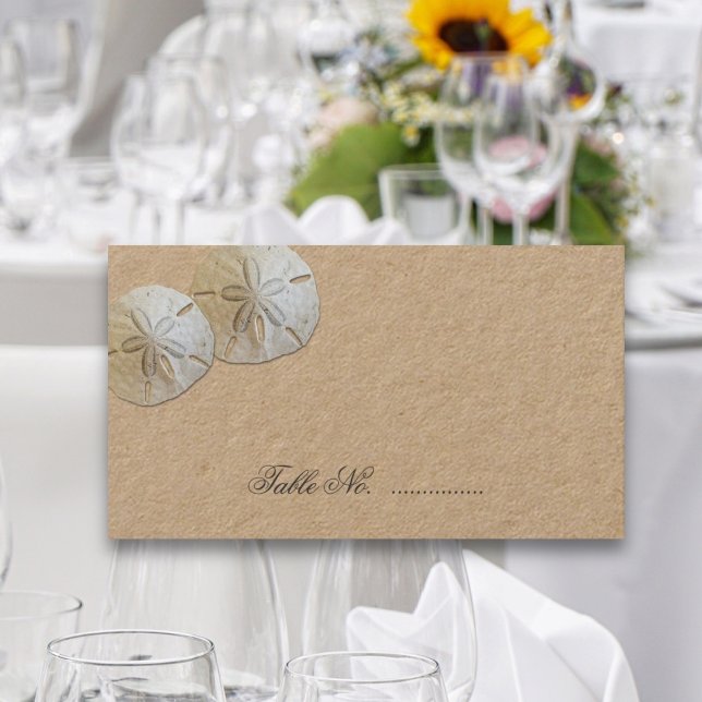 Cartes de placement de table de mariage Dollars de (Créateur téléchargé)