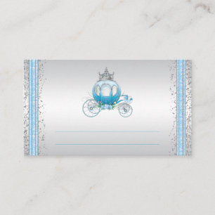 Cartes de placement de table pour le carrosse de l