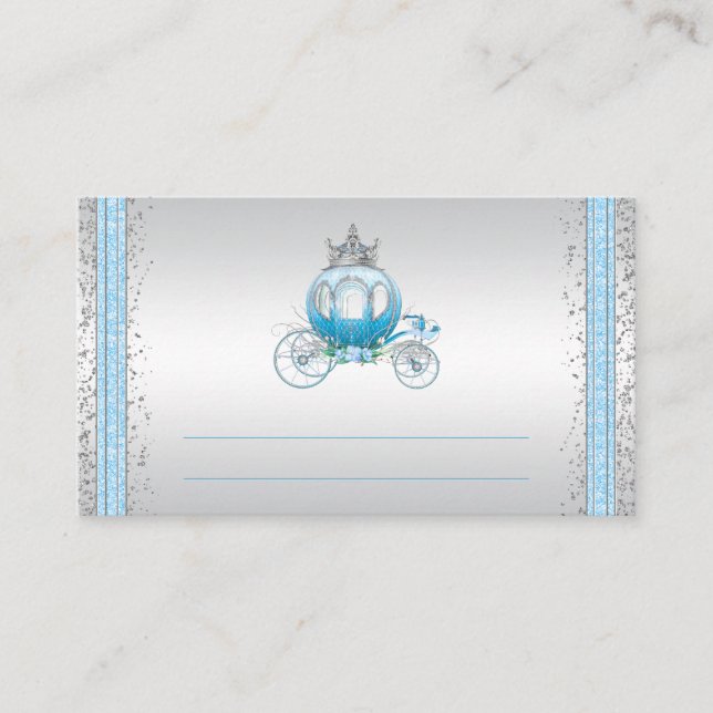 Cartes de placement de table pour le carrosse de l (Devant)