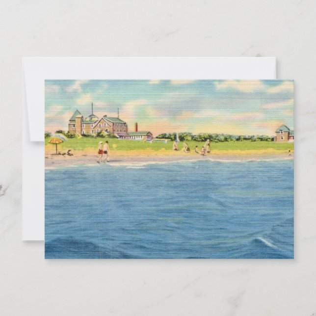 Cartes de plage de l'ancien cap Cod (Devant)