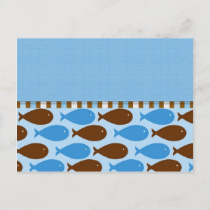 Cartes de poisson de Fête des pères personnalisabl